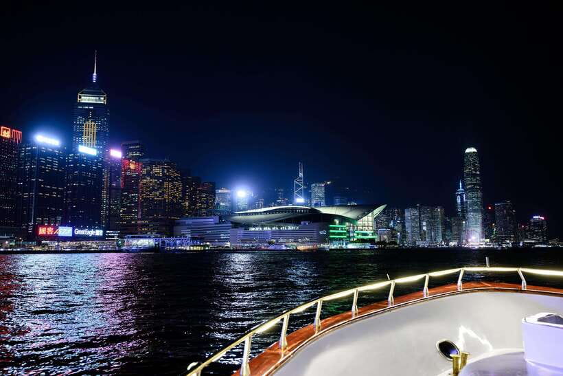 Hong Kong: Victoria Harbour Evening Cruise with Drinks - Price and value at about $11