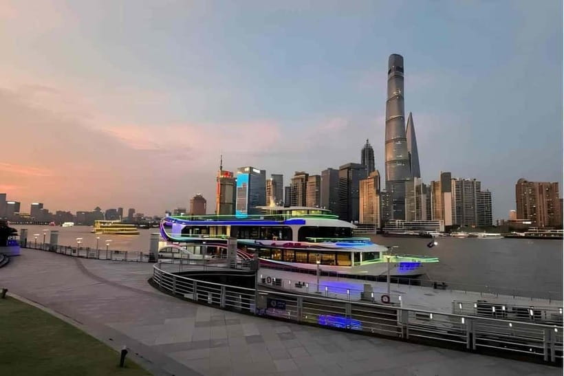 Huangpu Night Cruise: Cozy Vibe & Modern Shanghai Glow - What you see along the route