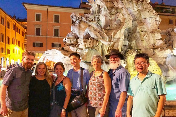Jewish Ghetto and Campo Dè Fiori By Night Food, Wine and Sightseeing Tour - Espresso, gelato, and Largo Argentina