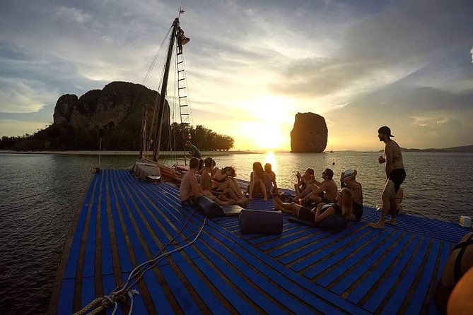 Krabi 4 Island Sunset Snorkeling Cruise + Bioluminescent Swim - Boarding from Ao Nang or Railay