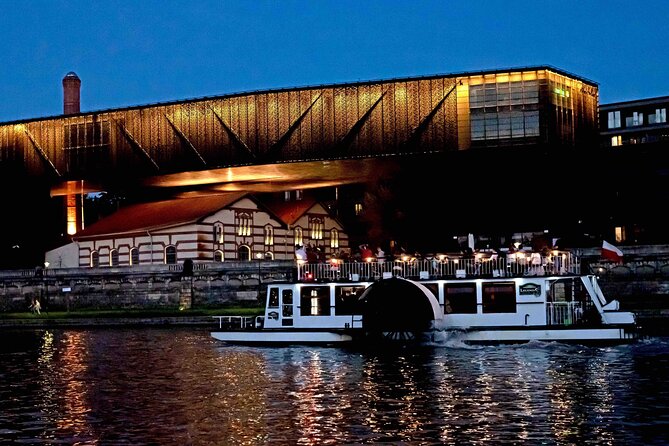 Krakow by night 60 minutes cruise The Vistula River Krakow - Dębniki, Norbertan Sisters, and the quieter riverbanks