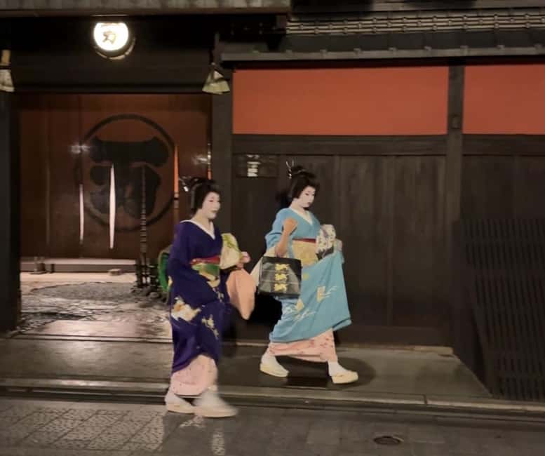 Kyoto: Gion Magical Night Walking Tour with Geisha Trivia - Hanamikoji and the working world of geiko