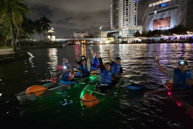 L.E.D. Light Kayak Miami City Lights - What the two-hour route actually offers
