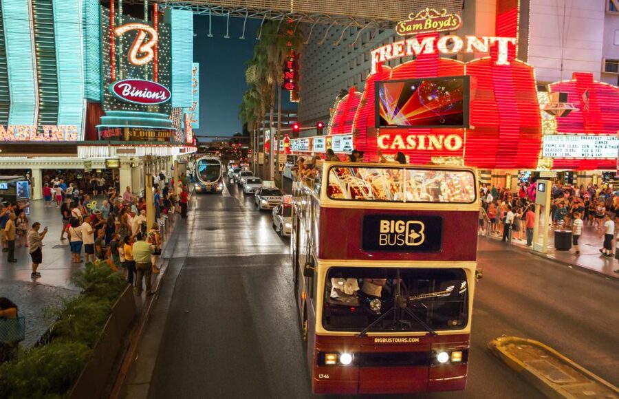 Las Vegas: Sightseeing Night Tour by Open-top Bus - Starting near the MGM Grand