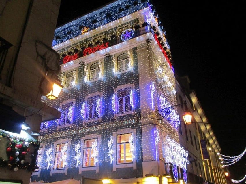Lisbon: Private Christmas Lights Tour by Eco Tuk Tuk - Bairro Alto and the view from São Pedro de Alcântara