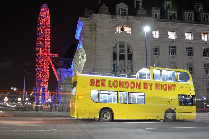 London by Night Sightseeing Tour - Open Top Bus - Westminster gathers the classic London sights