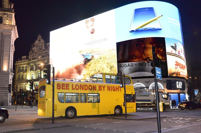 London by Night Sightseeing Tour - Open Top Bus - Live guides make or break the experience