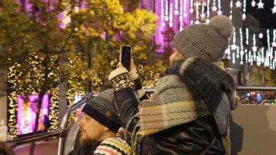 London: Christmas Lights Nighttime Bus Tour with Live Guide