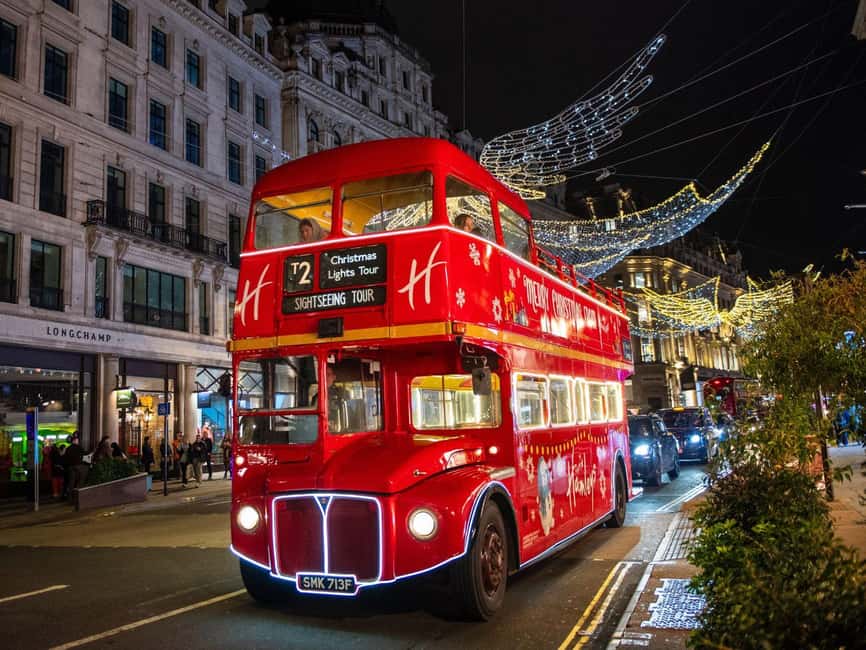 London: Christmas Lights Tour by Vintage Bus - Why this bus ride works so well at Christmas