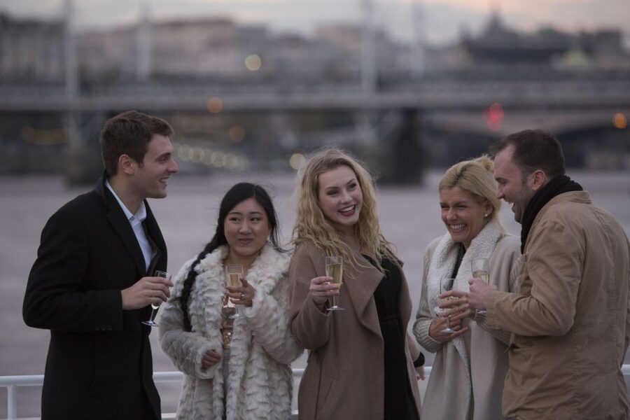 London: River Thames Evening Cruise with Bubbly and Canapés - Boarding at Tower Millennium Pier