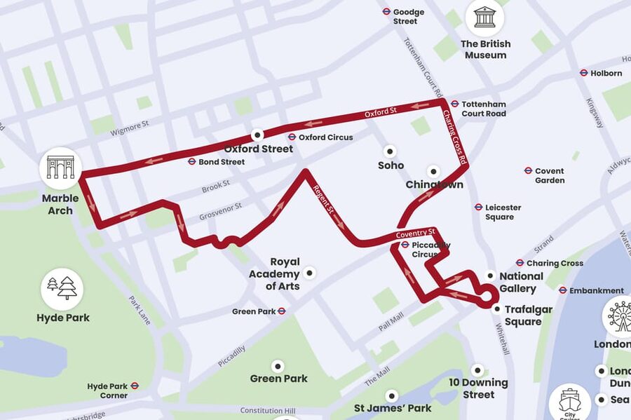 London: Tootbus Christmas Lights Tour incl walking tours - Key points to know before booking