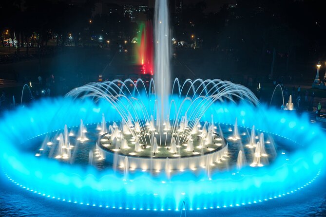 Magic Fountains Park & Bohemian Barranco at Night (Small Group) - The Magic Water Circuit after dark