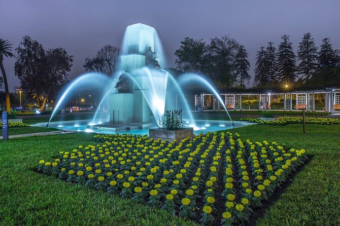 Magic Fountains Park & Bohemian Barranco at Night (Small Group) - The value of the $49 price