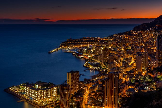 Monaco & Monte-Carlo by night - Driving and pickup are the main risks
