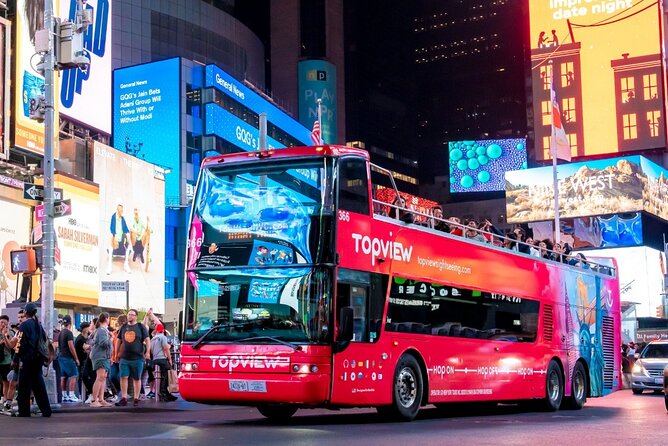 New York Night Tour: Open Top Bus Tour by TopView® - Key things to know before boarding