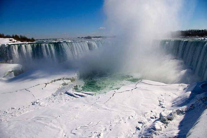 Niagara Falls Day and Evening Tour With Boat Cruise & Dinner (optional) - Arriving at Table Rock and the Canadian falls