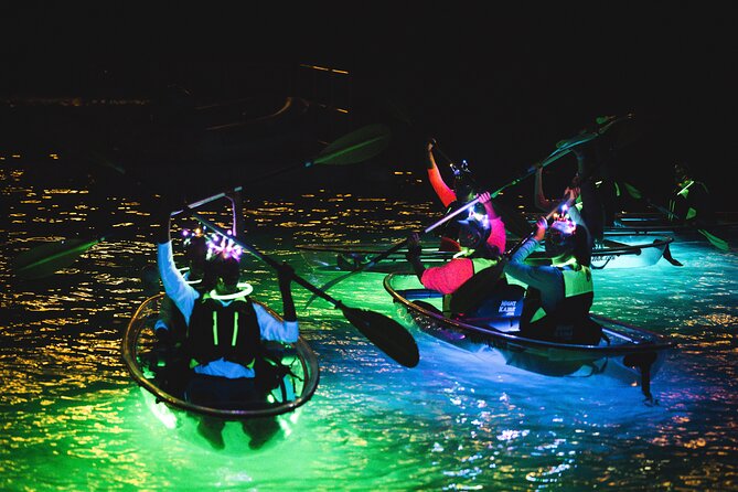 Night Kayak Tour St. Thomas - Westin Frenchman's Reef - Starting at Westin Frenchman’s Reef after dark