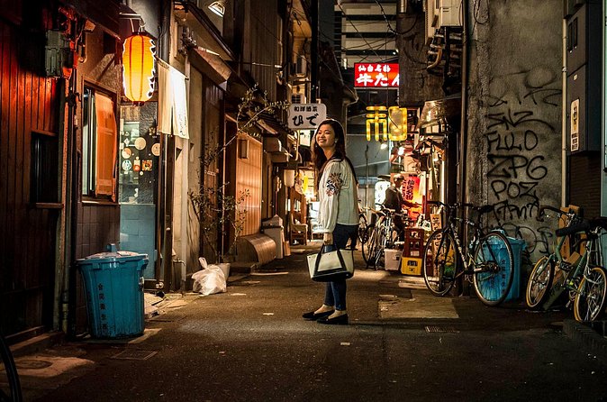 Osaka Backstreet Nightlife & Street Food Walking Tour - The backstreet bars are the real draw