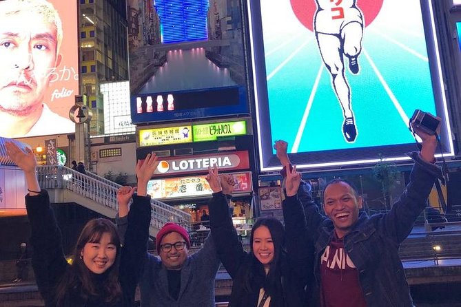 Osaka Bar Hopping Night Walking Tour in Namba (3 bars, 6 tastes) - Hozenji Temple: a quiet pause among the neon