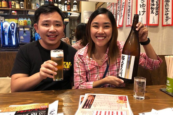 Osaka Bar Hopping Night Walking Tour in Namba (3 bars, 6 tastes) - Dietary limits, smoking, and comfort