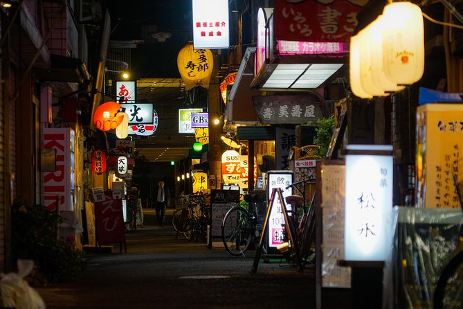 Osaka Bar Hopping Night Walking Tour in Namba (3 bars, 6 tastes) - Stop one: three local bars, or three versions of the plan