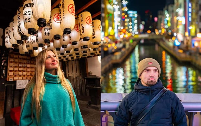 Osaka: Private Vibrant Nighttime Photoshoot (Dotonbori) - Key points to know before booking