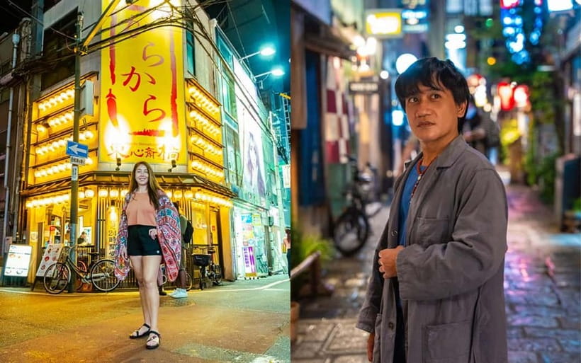 Osaka: Private Vibrant Nighttime Photoshoot (Dotonbori) - Hozenji Yokocho for a quieter change of mood