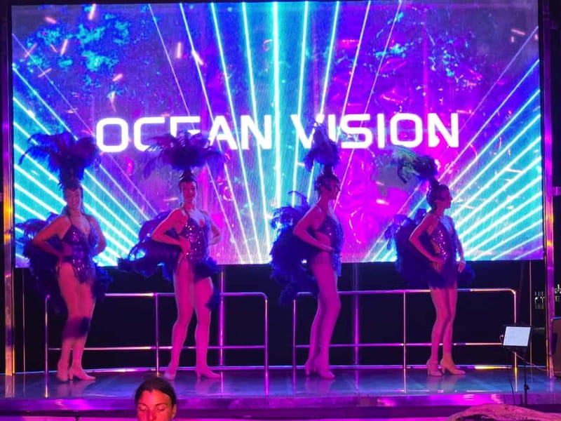 Paphos: Ocean Vision All-Inclusive Night Cruise, Dance, Show - Live singers, dancers, comedy, and violin music