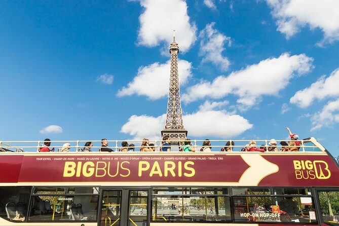 Paris Big Bus Open Top Panoramic Night Tour - Starting at 156 Avenue des Champs-Élysées