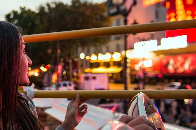 Paris Big Bus Open Top Panoramic Night Tour - Moulin Rouge and the myth of Paris cabarets