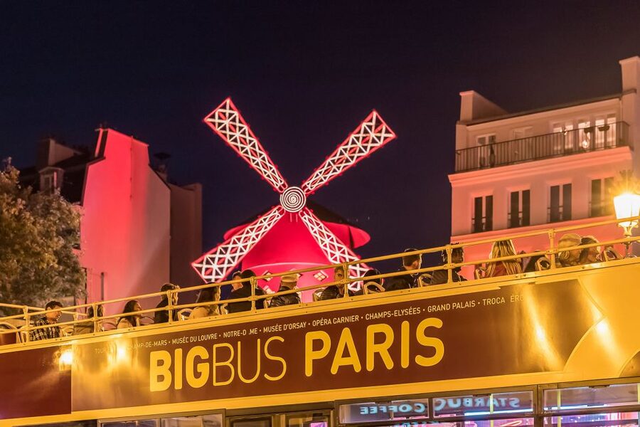 Paris: Big Bus Panoramic Night Tour by Open-Top Bus - Champs-Élysées and the Arc de Triomphe