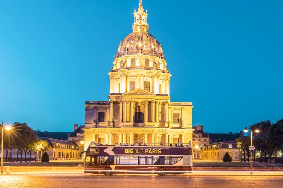 Paris: Big Bus Panoramic Night Tour by Open-Top Bus - Concorde, Madeleine, and the grand department stores
