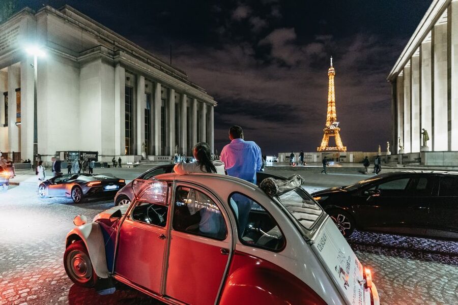 Paris: Discover Paris by Night in a Vintage Car with a Local - The Louvre, Notre Dame, and the islands