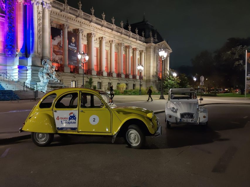 Paris: Private Christmas Lights Tour by Citroën 2CV - Key points to know before booking