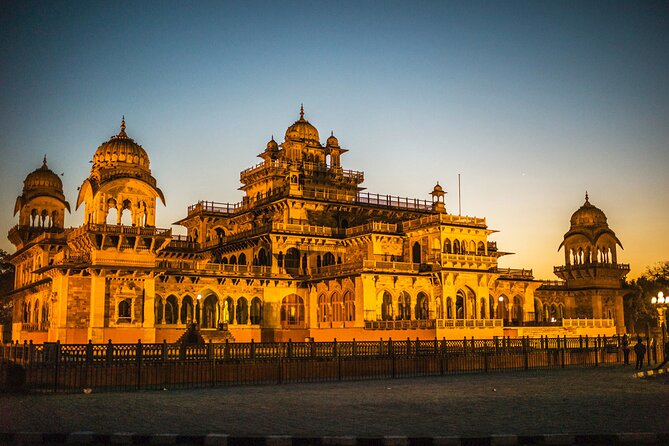 Private Jaipur Night Tour with Nahargarh Sunset Views - Albert Hall works best as a quick evening view