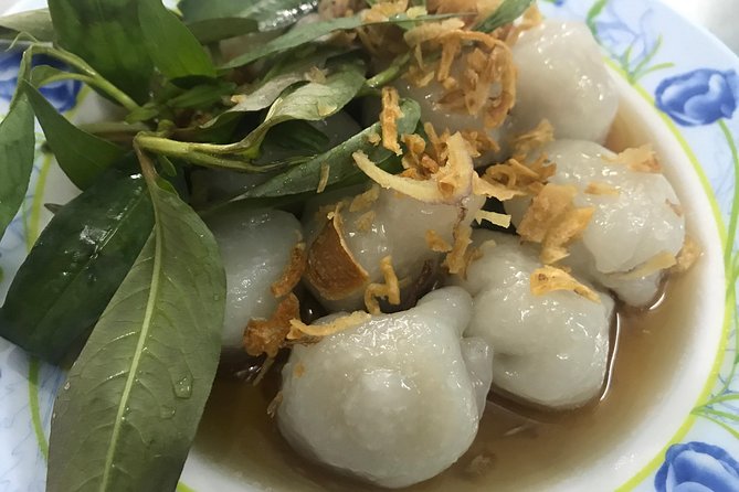 Private Saigon Night Food Tour by Scooter - Ho Thi Ky market and grilled rice paper