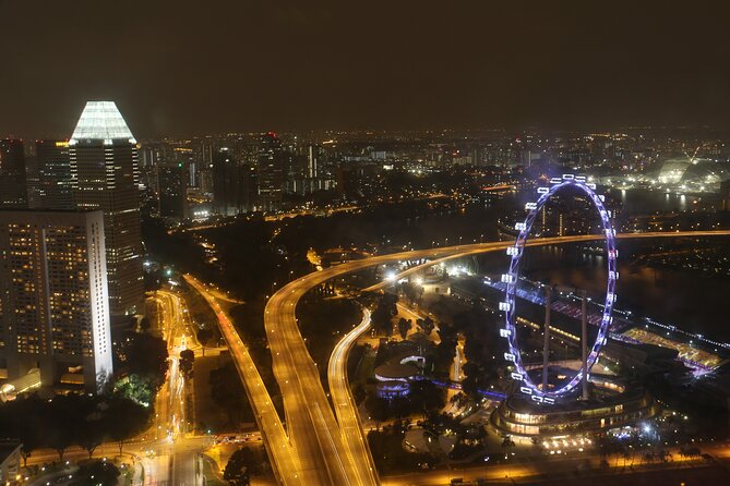 Private Tour: Nighttime Sightseeing with River Cruise - SkyPark turns the city into a carpet of lights