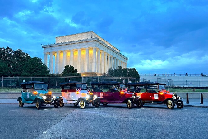 Public or Private DC Moonlight Tour by E-Cart or Vintage Car - Why this two-hour ride works well in Washington DC