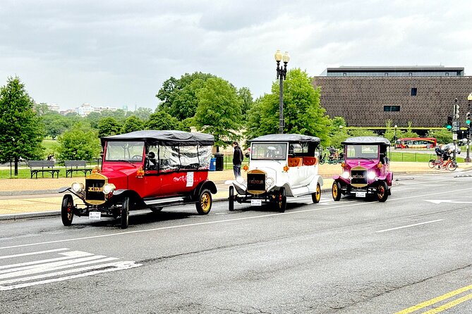 Public or Private DC Moonlight Tour by E-Cart or Vintage Car - Lincoln Memorial offers the best broad view