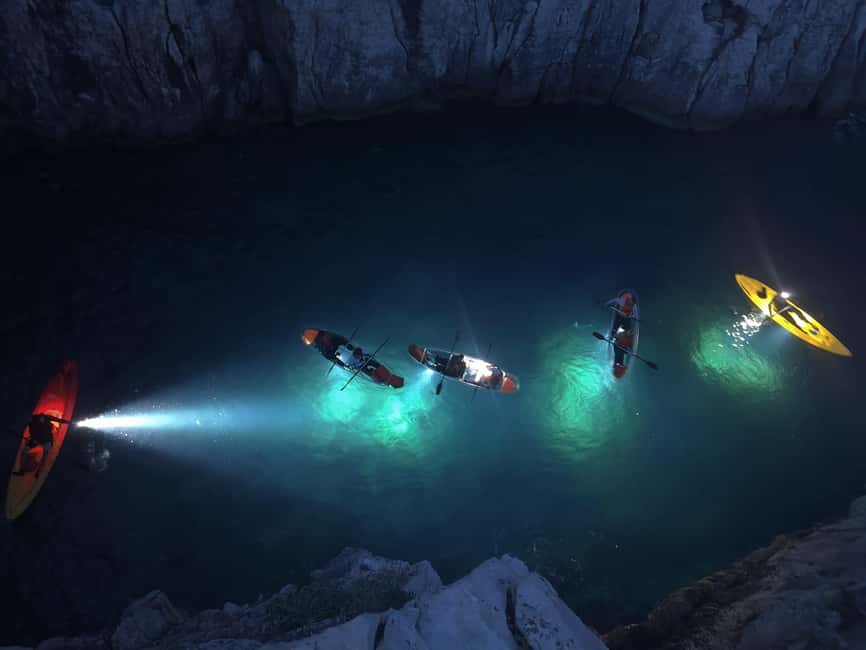 Pula: Cave Sunset/Night Tour in Transparent Kayak - Caves, coves, and what to expect from the route