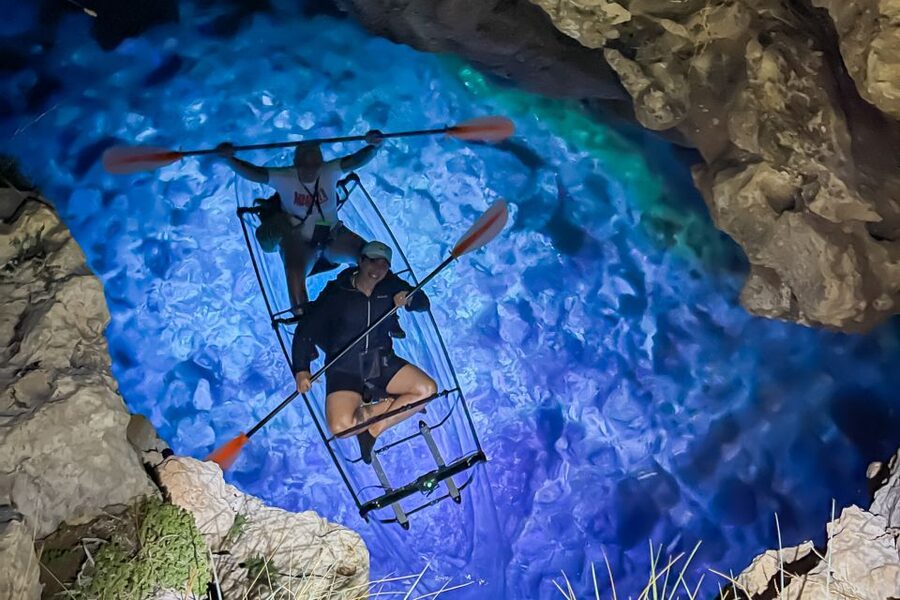 Pula: Night-Time Sea Kayaking Tour in Transparent Kayak - Why the glowing kayak is the real attraction