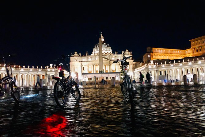 Rome by Night - Ebike Small Group Tour - Food and Wine (Option) - Ending beside the Colosseum