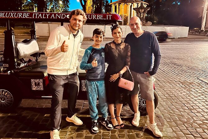 Rome by Night: Golf Cart Tour - Trevi Fountain after the crowds thin