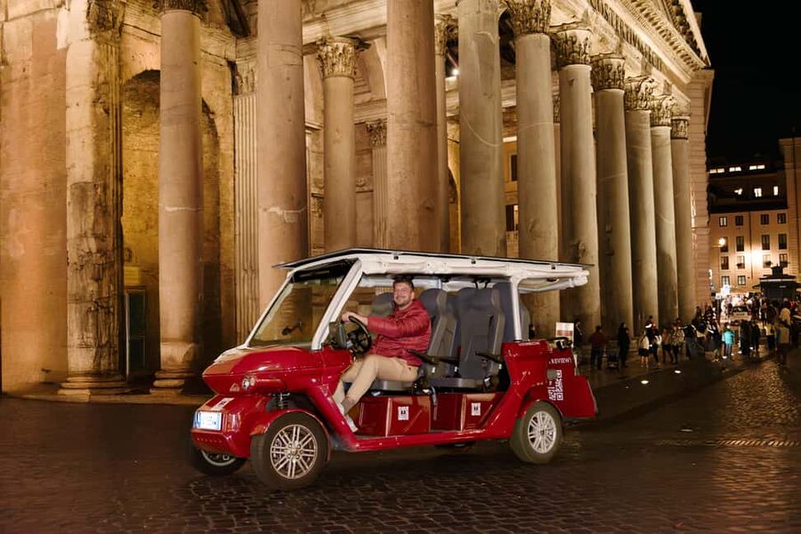 Rome: City Golf Cart at Night Tour - Why Rome by golf cart works after sunset