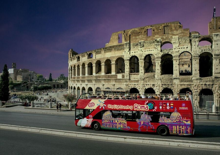 Rome: City Highlights Open-Top Bus Night Tour - What this Rome night tour actually gives you