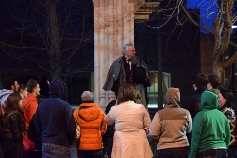 Salem Night Tour: Haunt and History Guided Night Tour - Old Town Hall and Essex Street add Salem’s public face
