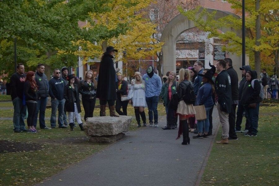 Salem Night Tour: Haunt and History Guided Night Tour - The Witch Trials Memorial puts the story in human terms
