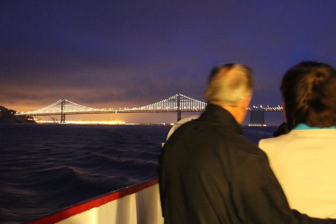 San Francisco City Lights Cruise (2-hours) - The Bay Bridge and the city skyline at night