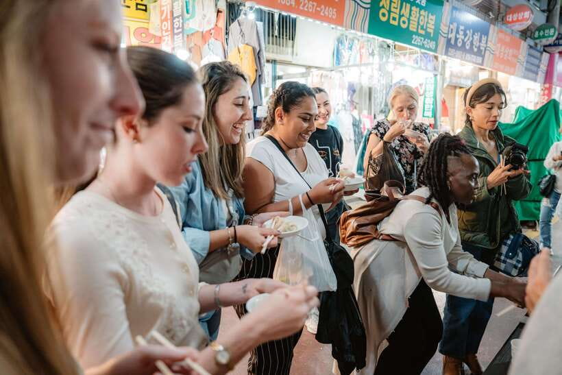 Seoul: Night Market Food Tour with Local Guide - Timing, meeting point, and cancellation