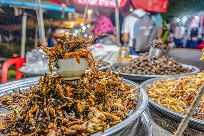 Siem Reap Evening Foodie Vespa Tour / Tuk Tuk Available - Road 60 turns dinner into a street-side experience